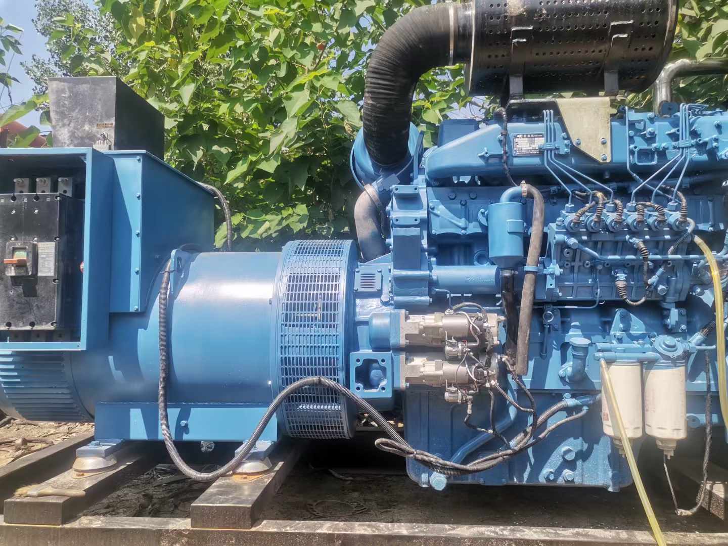 大竹详细说明降低 800kW 柴油发电机输出电流波动的方法
